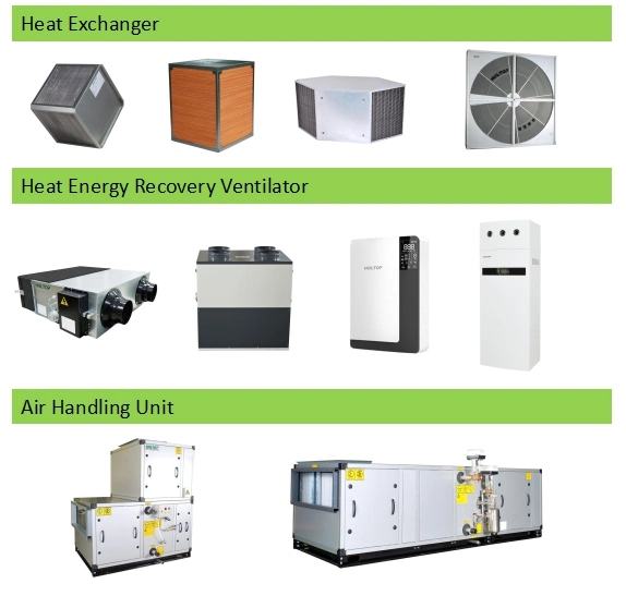 Holtop Outdoor Erv Suspended Commercial Energy Recovery Ventilator